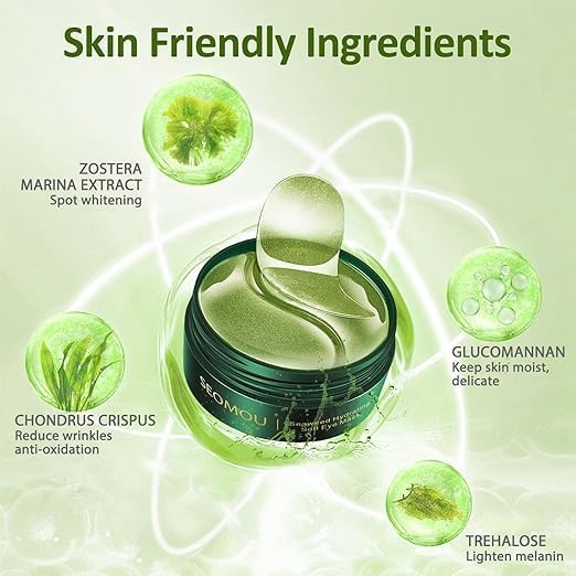 Seaweed Under Eye Patches 60 PCS